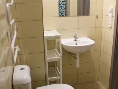 Příslušenství v dvoulůžkovém bytě k pronájmu v Pardubicích